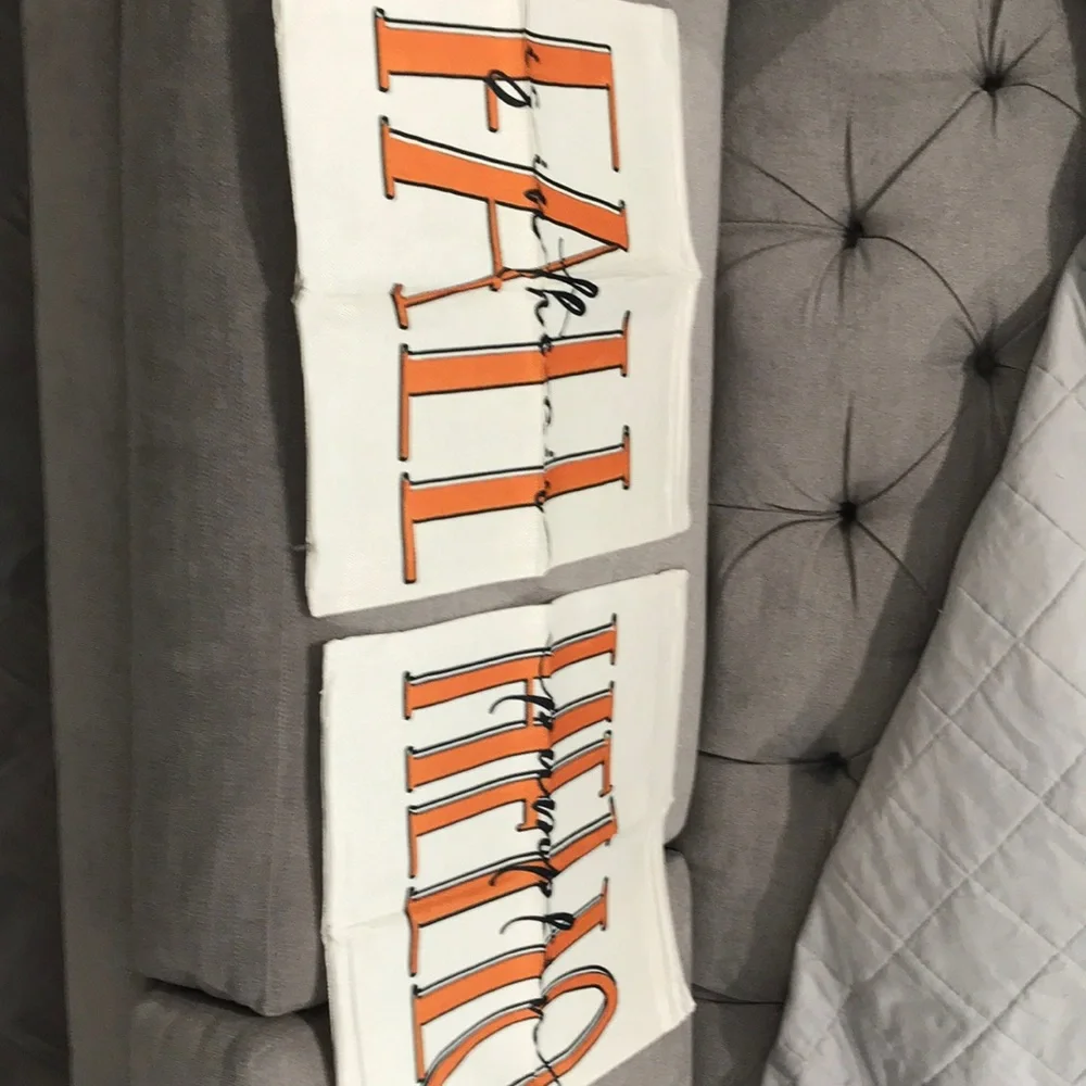 Fall pillow covers